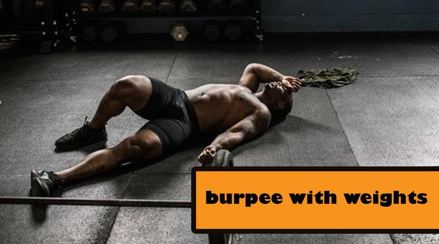 burpee with weights